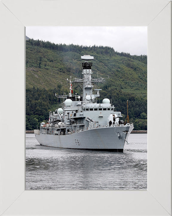 HMS Sutherland F81 Royal Navy Type 23 frigate Photo Print or Framed Print - Hampshire Prints