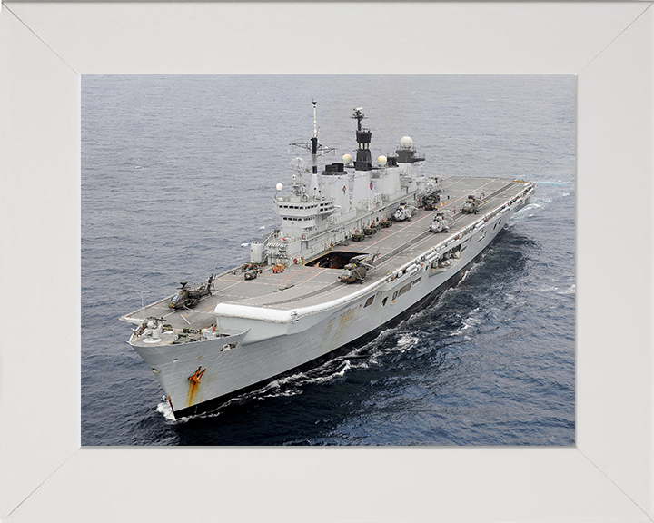 HMS Illustrious R06 | Photo Print | Framed Print | Invincible Class | Aircraft Carrier | Royal Navy