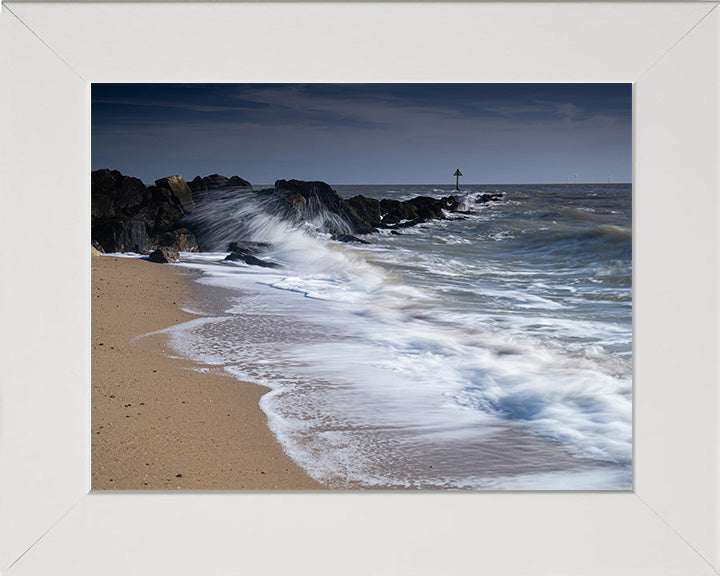 Jaywick sands beach Essex Photo Print - Canvas - Framed Photo Print - Hampshire Prints