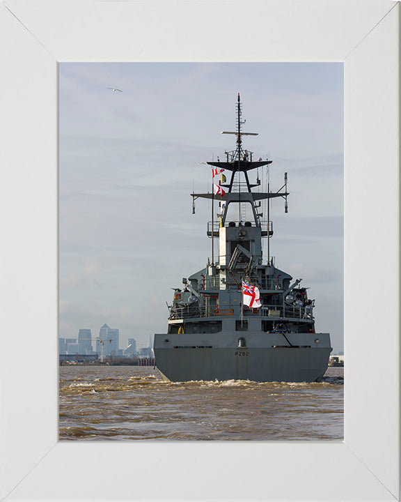 HMS Severn P282 Royal Navy River class offshore patrol vessel Photo Print or Framed Print - Hampshire Prints