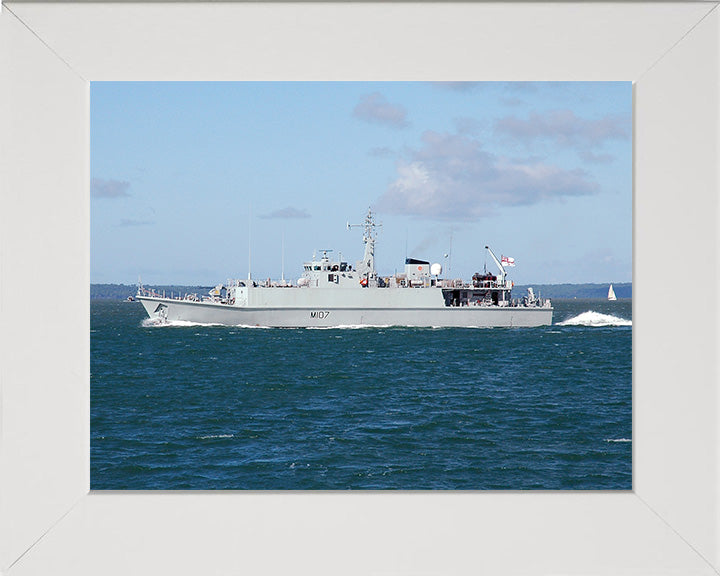 HMS Pembroke M107 Royal Navy Sandown class Mine Hunter Photo Print or Framed Photo Print - Hampshire Prints