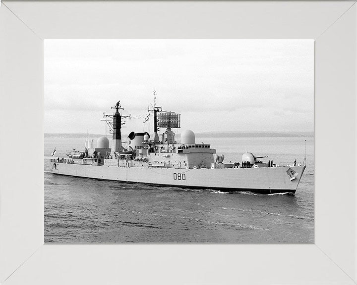 HMS Sheffield D80 Royal Navy Type 42 destroyer Photo Print or Framed Print - Hampshire Prints