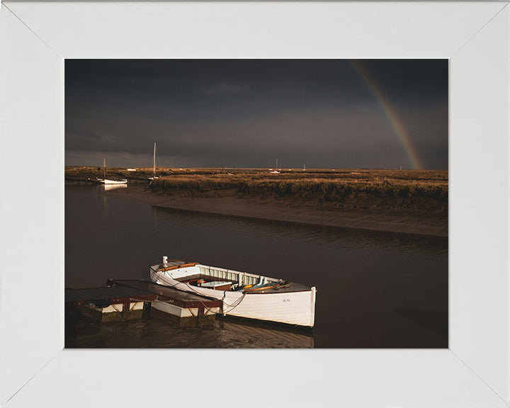 Rainbow over Blakeney Marshes Norfolk Photo Print - Canvas - Framed Photo Print - Hampshire Prints