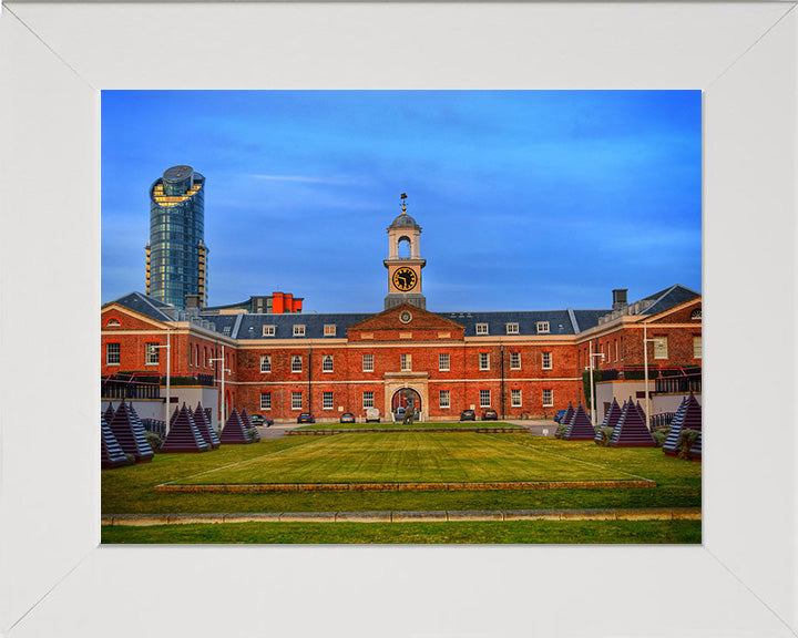 The old clock tower Gunwharf Quays Portsmouth Photo Print - Canvas - Framed Photo Print - Hampshire Prints