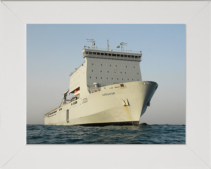 RFA Cardigan Bay L3009 Royal Fleet Auxiliary Bay class auxiliary dock landing ship Photo Print or Framed Print - Hampshire Prints