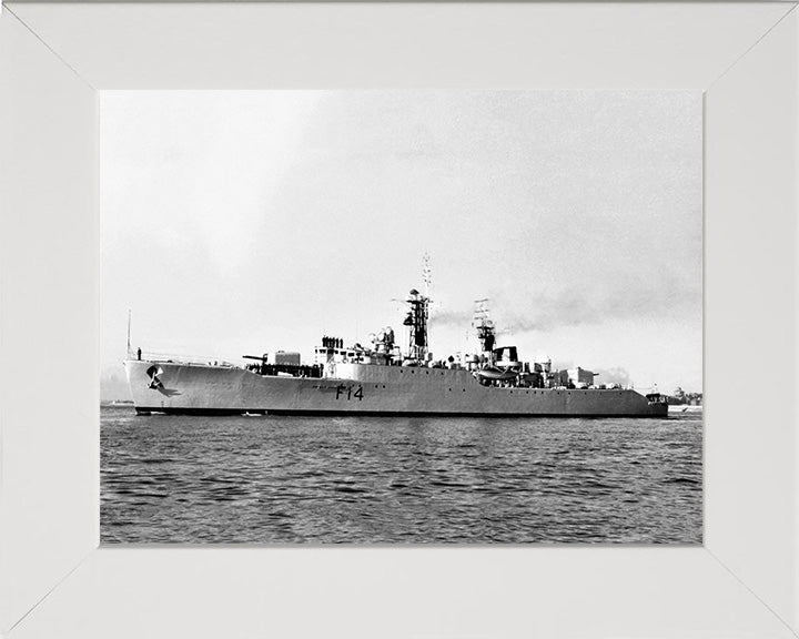 HMS Leopard F14 Royal Navy Leopard class Frigate Photo Print or Framed Print - Hampshire Prints