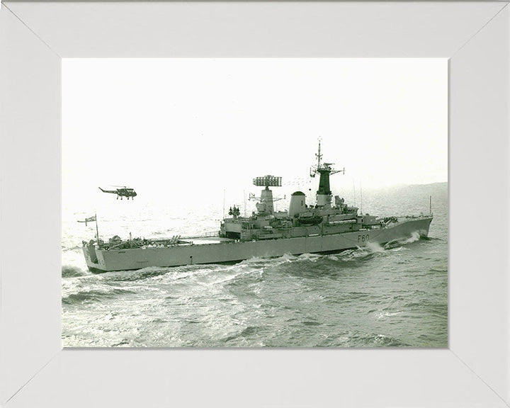 HMS Jupiter F60 Royal Navy Leander class frigate Photo Print or Framed Print - Hampshire Prints