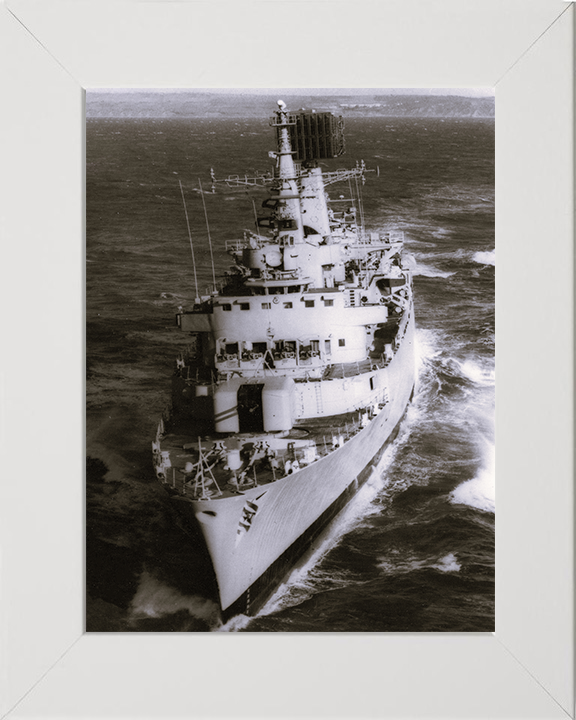 HMS Glamorgan D19 Royal Navy County class Destroyer Photo Print or Framed Print - Hampshire Prints