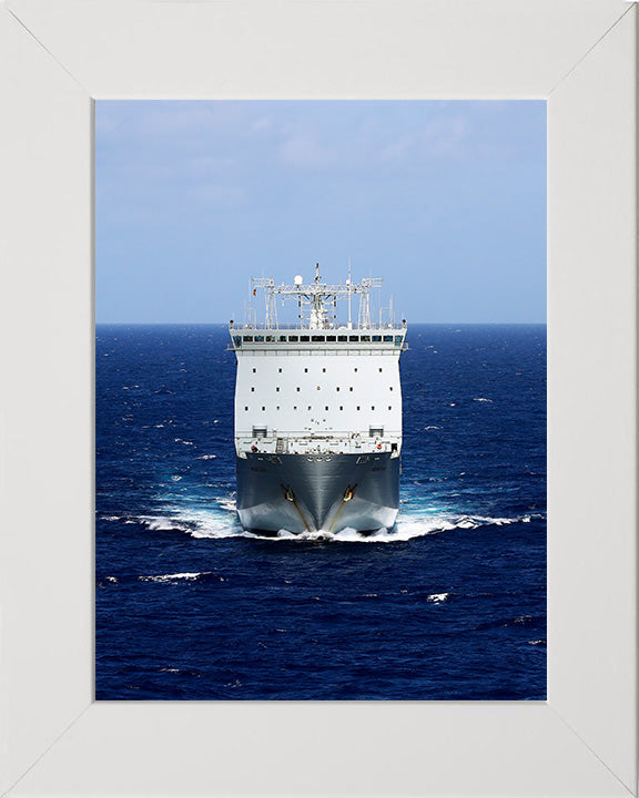 RFA Mounts Bay L3008 Royal Fleet Auxiliary Bay class auxiliary dock landing ship Photo Print or Framed Print - Hampshire Prints