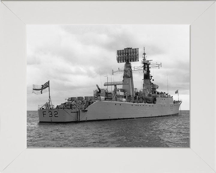 HMS Salisbury F32 Royal Navy Salisbury class Frigate Photo Print or Framed Print - Hampshire Prints