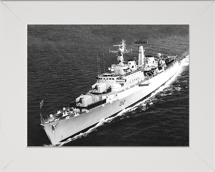 HMS Kent D12 Royal Navy County class destroyer Photo Print or Framed Print - Hampshire Prints