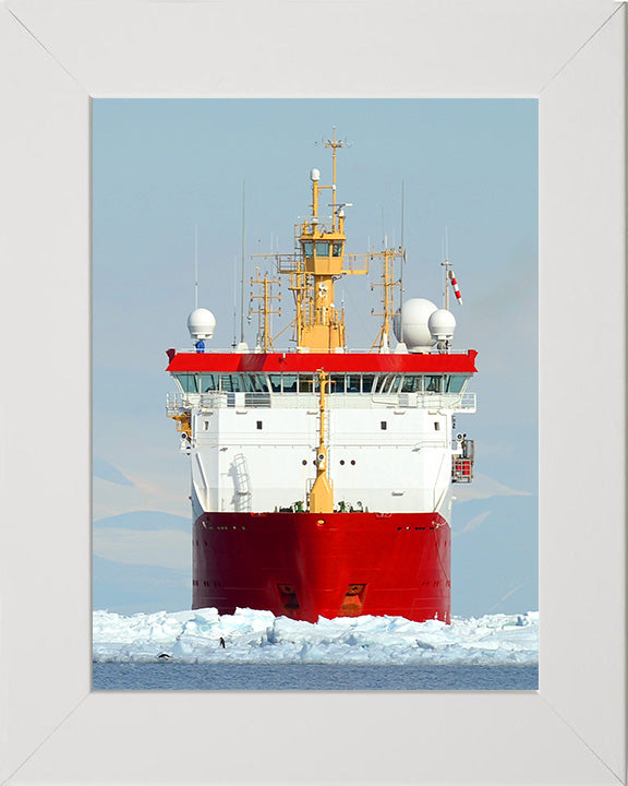 HMS Protector A173 Royal Navy Ice patrol ship Photo Print or Framed Print - Hampshire Prints