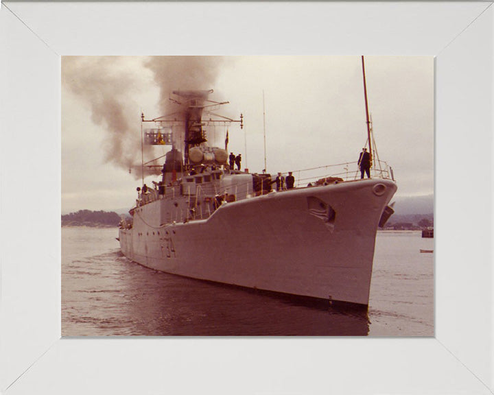 HMS Puma F34 Royal Navy Leopard class Frigate Photo Print or Framed Print - Hampshire Prints