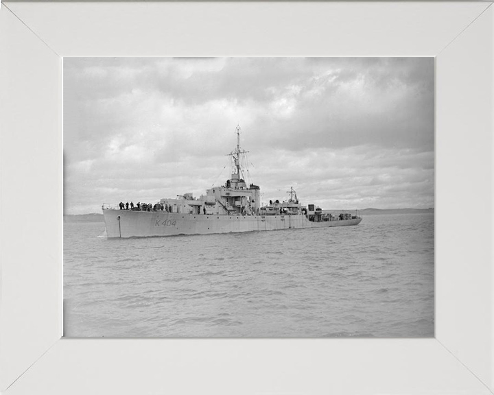 HMS Annan K404 Royal Navy River class frigate Photo Print or Framed Photo Print - Hampshire Prints