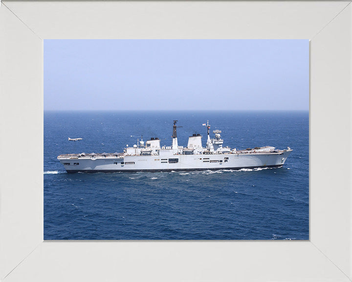 HMS Invincible R05 Royal Navy Invincible Class aircraft carrier Photo Print or Framed Print - Hampshire Prints