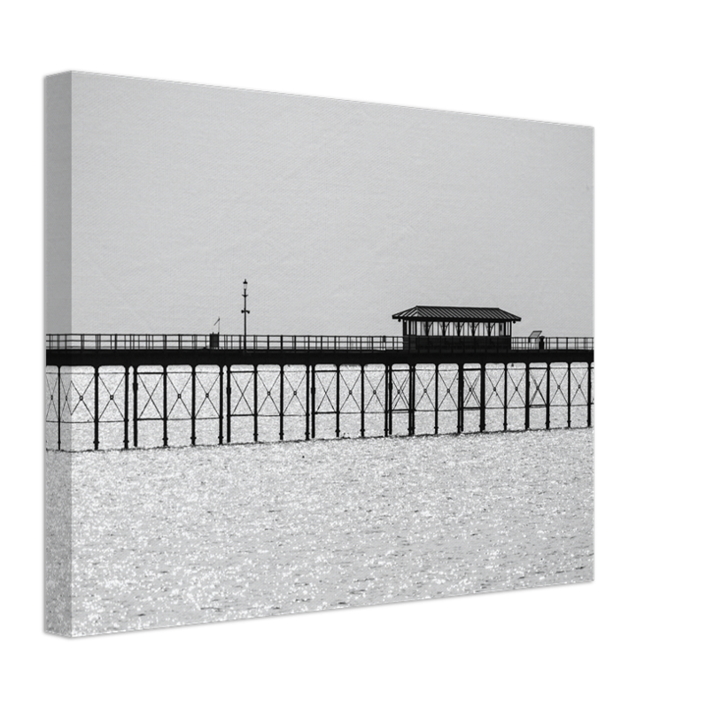 Southend-on-Sea pier Essex black and white Photo Print - Canvas - Framed Photo Print - Hampshire Prints