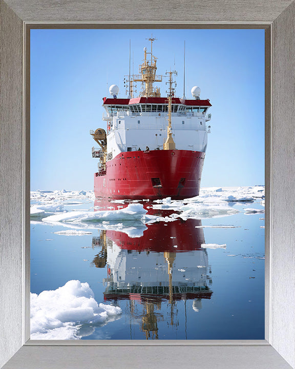 HMS Protector A173 Royal Navy Ice patrol ship Photo Print or Framed Print - Hampshire Prints