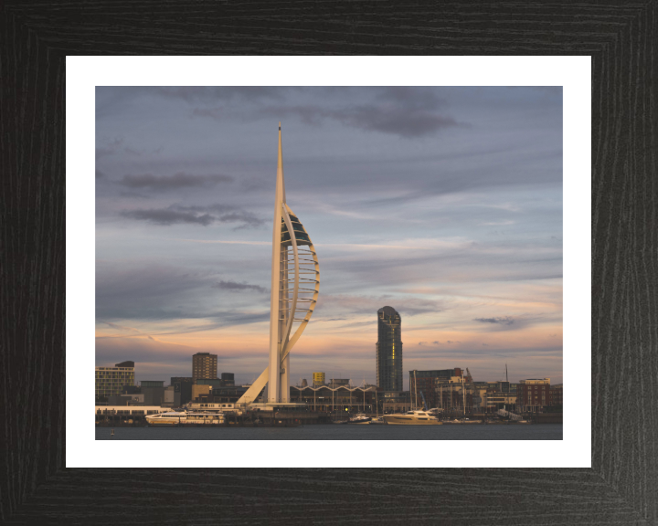 Spinnaker tower and Gunwarf Quays Portsmouth Photo Print - Canvas - Framed Photo Print - Hampshire Prints