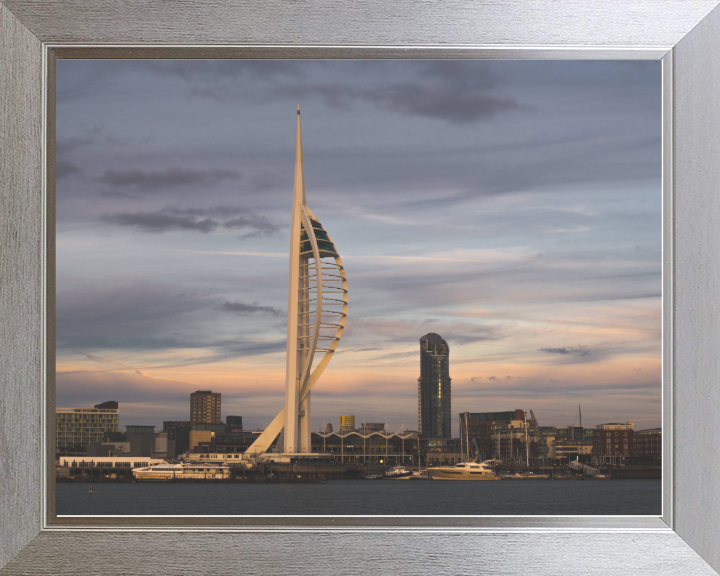 Spinnaker tower and Gunwarf Quays Portsmouth Photo Print - Canvas - Framed Photo Print - Hampshire Prints