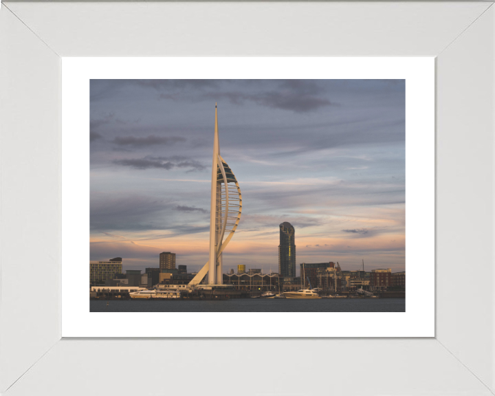 Spinnaker tower and Gunwarf Quays Portsmouth Photo Print - Canvas - Framed Photo Print - Hampshire Prints