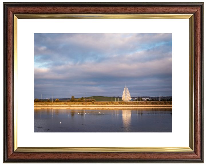 Sails of the south reflections Portsmouth Photo Print - Canvas - Framed Photo Print - Hampshire Prints