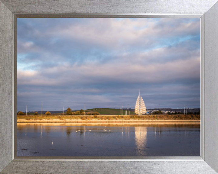 Sails of the south reflections Portsmouth Photo Print - Canvas - Framed Photo Print - Hampshire Prints