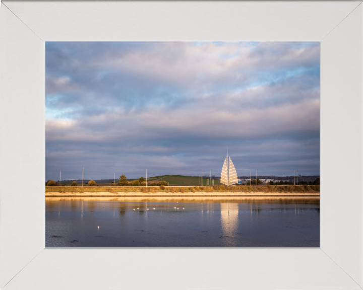 Sails of the south reflections Portsmouth Photo Print - Canvas - Framed Photo Print - Hampshire Prints