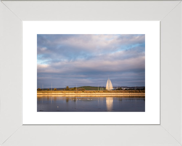 Sails of the south reflections Portsmouth Photo Print - Canvas - Framed Photo Print - Hampshire Prints