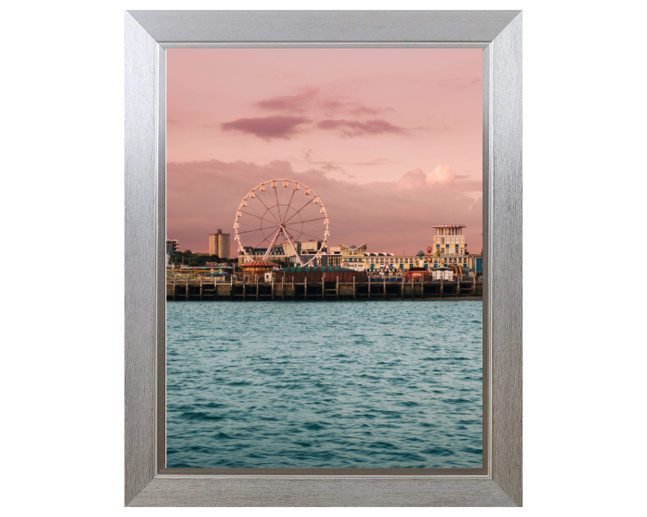 Clarence Pier in Southsea Hampshire Photo Print - Canvas - Framed Photo Print - Hampshire Prints