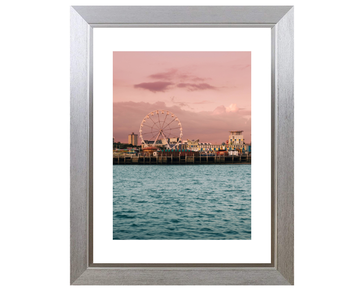 Clarence Pier in Southsea Hampshire Photo Print - Canvas - Framed Photo Print - Hampshire Prints