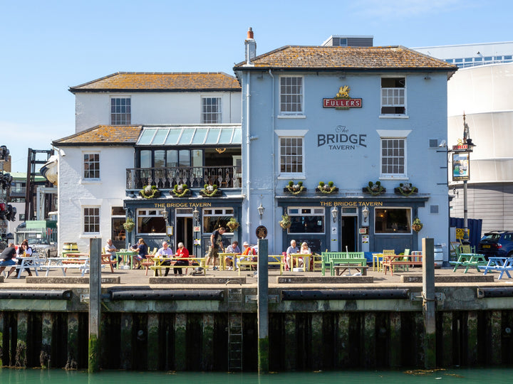 The Bridge Tavern Old Portsmouth Hampshire Photo Print - Canvas - Framed Photo Print - Hampshire Prints