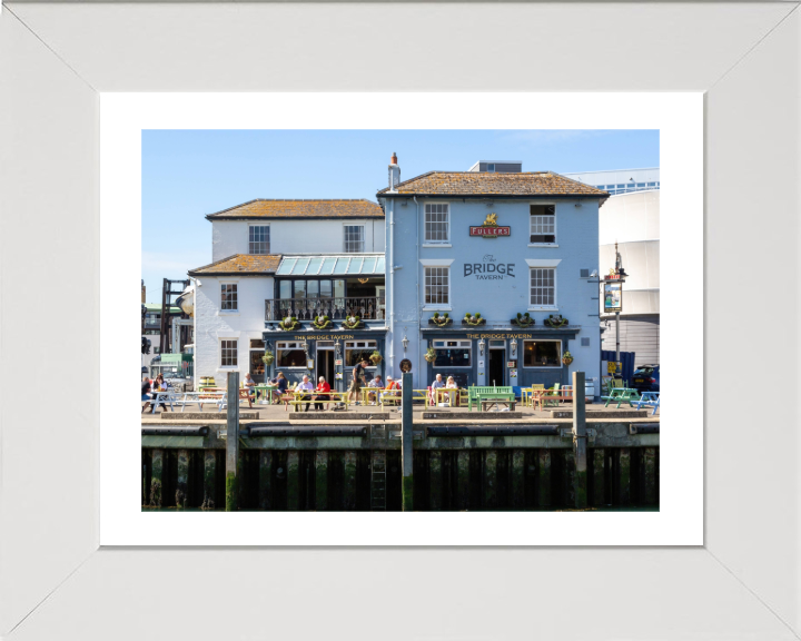 The Bridge Tavern Old Portsmouth Hampshire Photo Print - Canvas - Framed Photo Print - Hampshire Prints