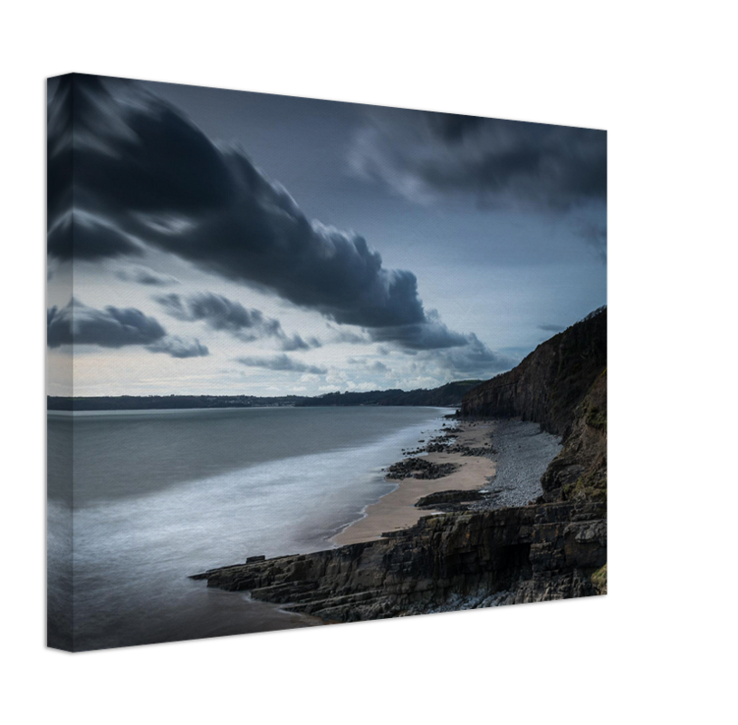 Telpyn beach in Wales Photo Print - Canvas - Framed Photo Print - Hampshire Prints