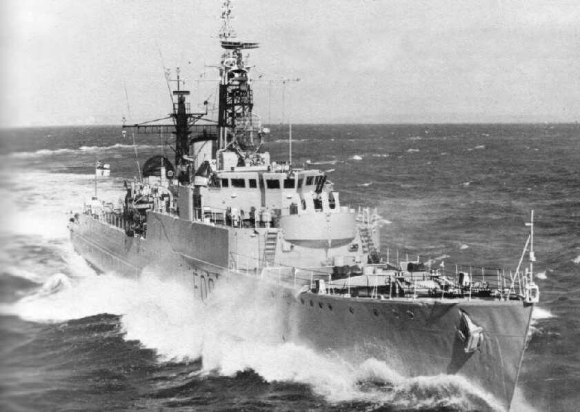 HMS Troubridge R00 Royal Navy T Class destroyer Photo Print or Framed Print - Hampshire Prints