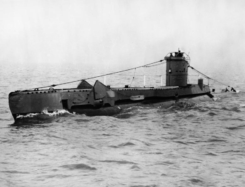 HMS Untiring P59 Royal Navy U class Submarine Photo Print or Framed Print