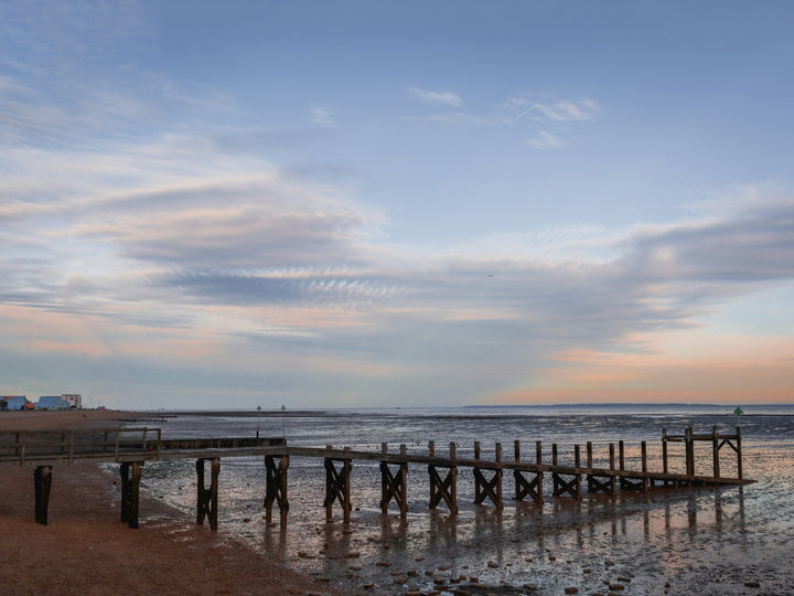 Southend-on-Sea Essex at low tide Photo Print - Canvas - Framed Photo Print - Hampshire Prints