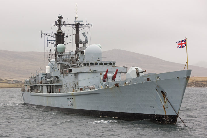 HMS Edinburgh D97 | Photo Print | Framed Print | Poster | Type 42 | Destroyer | Royal Navy