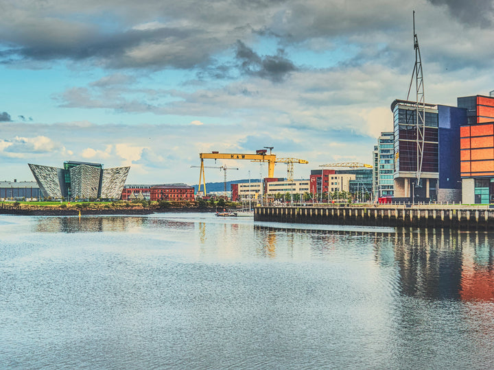 Belfast waterfront Northern Ireland Photo Print - Canvas - Framed Photo Print - Hampshire Prints