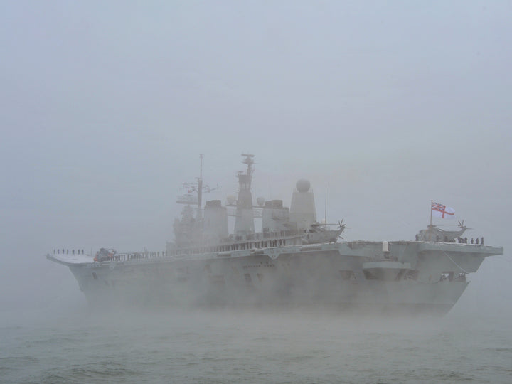 HMS Ark Royal R07 | Photo Print | Framed Print | Invincible Class | Aircraft Carrier | Royal Navy