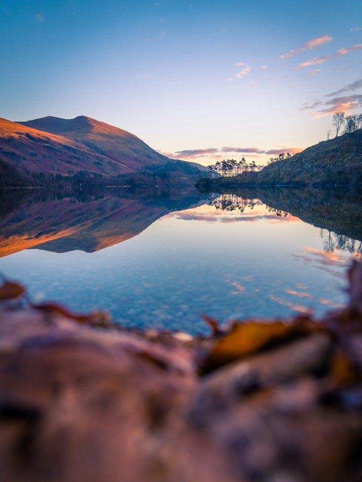 Thirlmere Allerdale the Lake District Cumbria at sunrise Photo Print - Canvas - Framed Photo Print - Hampshire Prints