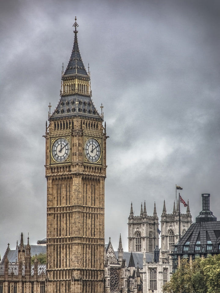 Big Ben tower Elizabeth Photo Print - Canvas - Framed Photo Print - Hampshire Prints