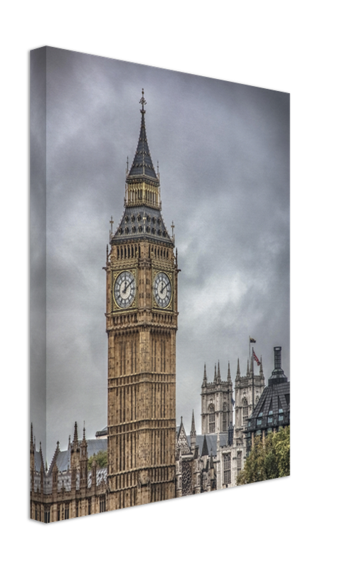 Big Ben tower Elizabeth Photo Print - Canvas - Framed Photo Print - Hampshire Prints