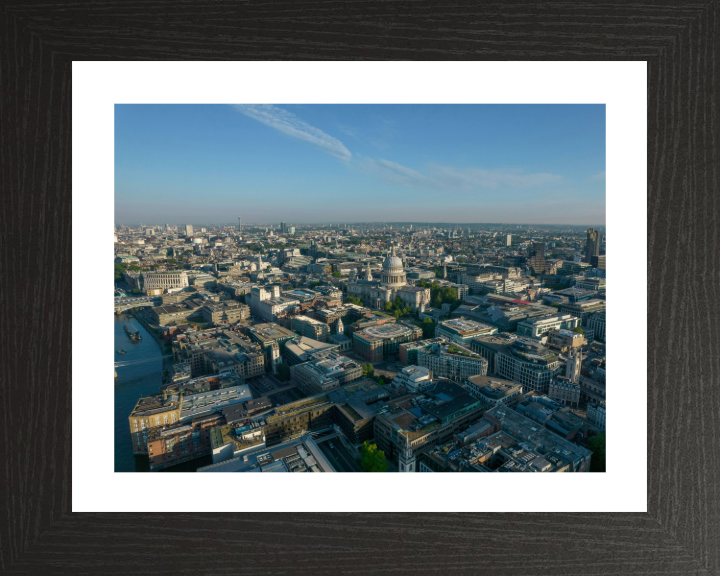 st pauls cathedral and london skyline Photo Print - Canvas - Framed Photo Print - Hampshire Prints