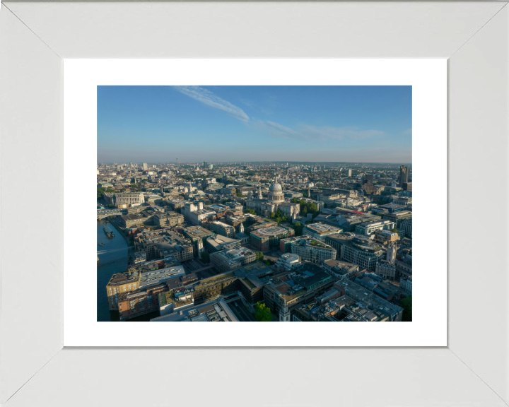 st pauls cathedral and london skyline Photo Print - Canvas - Framed Photo Print - Hampshire Prints