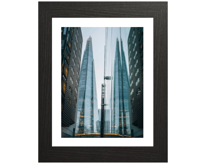 the shard reflections london Photo Print - Canvas - Framed Photo Print - Hampshire Prints