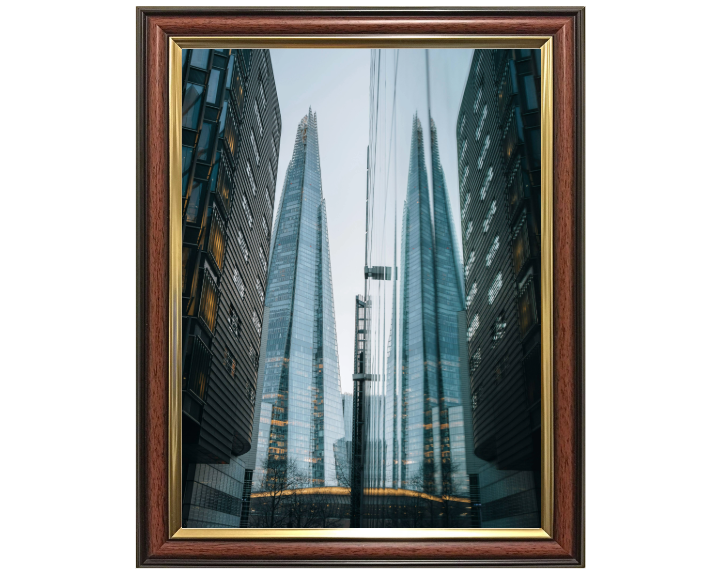 the shard reflections london Photo Print - Canvas - Framed Photo Print - Hampshire Prints