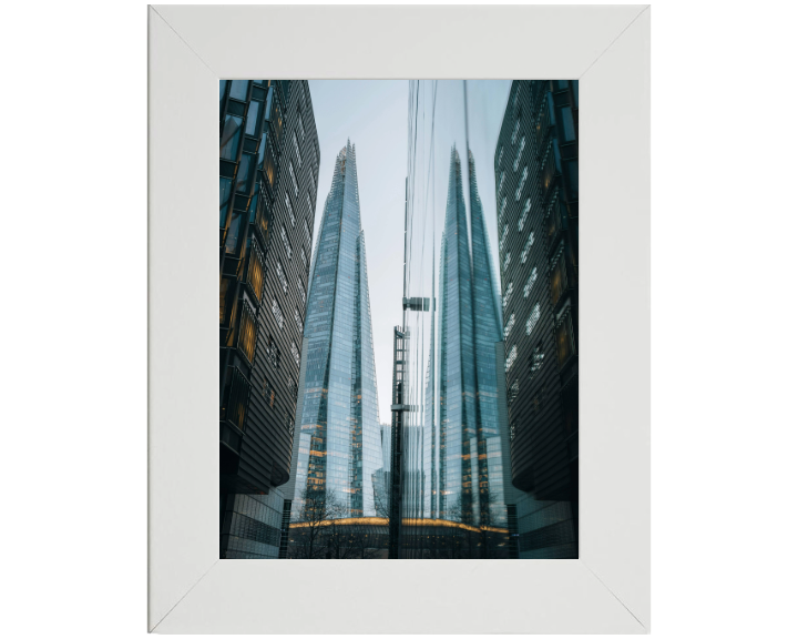 the shard reflections london Photo Print - Canvas - Framed Photo Print - Hampshire Prints