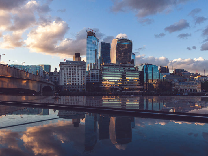 The Walkie Talkie building reflections London Photo Print - Canvas - Framed Photo Print - Hampshire Prints