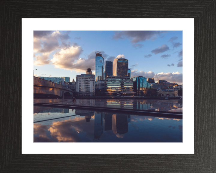 The Walkie Talkie building reflections London Photo Print - Canvas - Framed Photo Print - Hampshire Prints