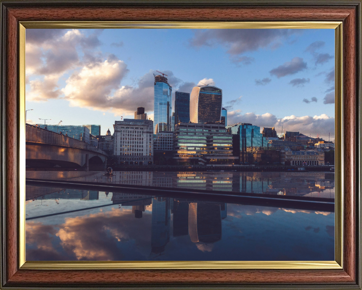 The Walkie Talkie building reflections London Photo Print - Canvas - Framed Photo Print - Hampshire Prints